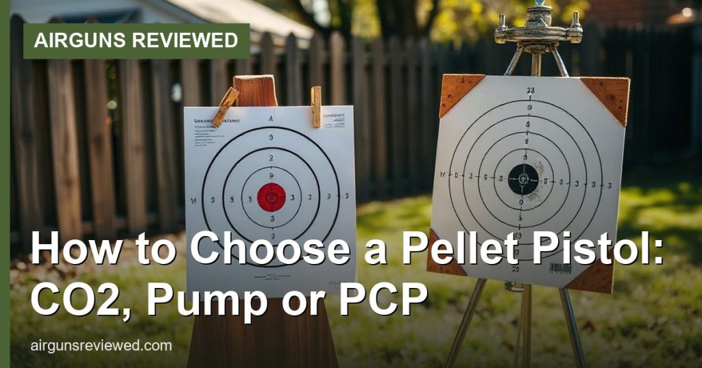 How to Choose a Pellet Pistol: CO2, Pump or PCP - Airguns Reviewed