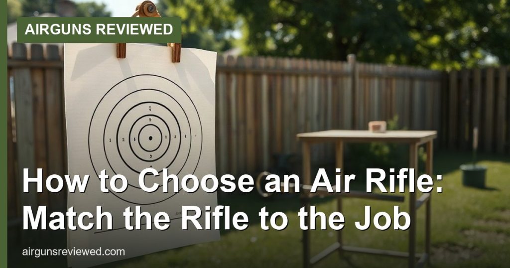 How to Choose an Air Rifle: Match the Rifle to the Job - Airguns Reviewed